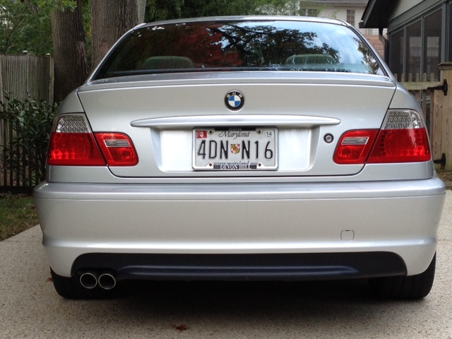 2004 Bmw 330ci rear view mirror #2