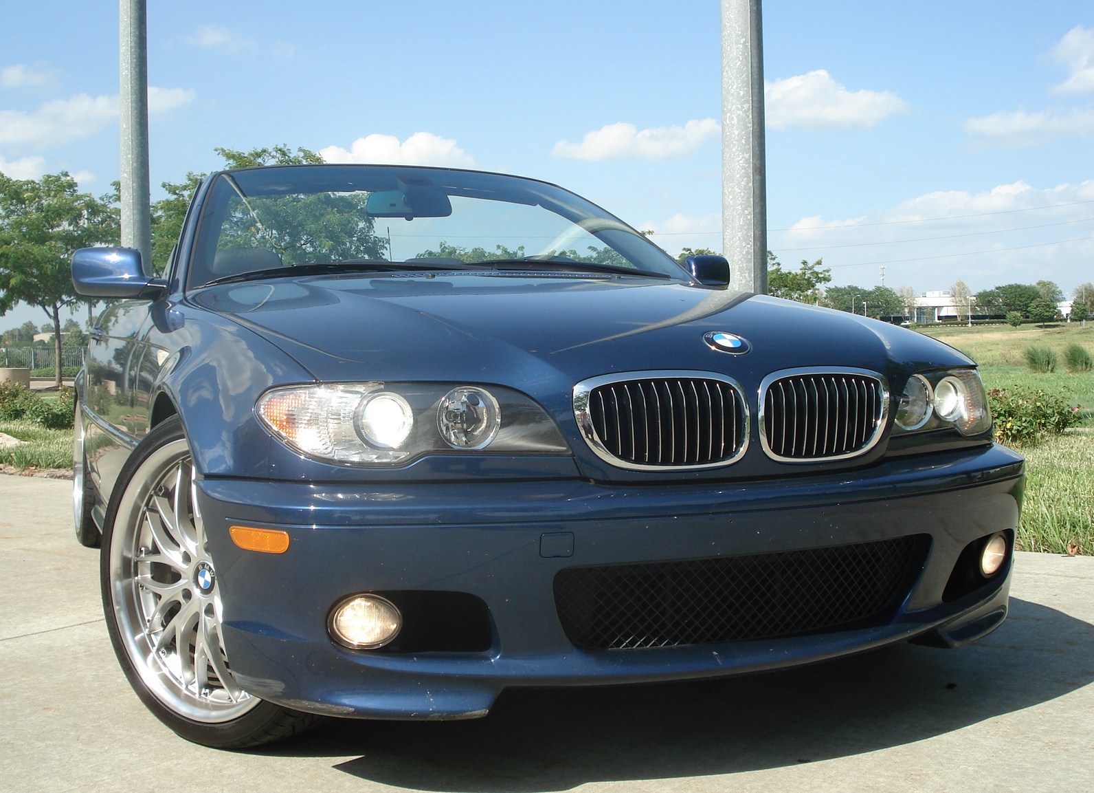 Mystic blue bmw 330ci #4