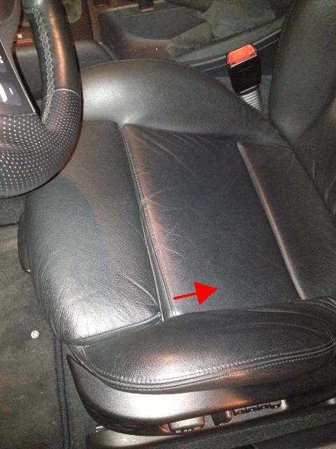 Leather car seat repair. Where can i get this repaired in shj